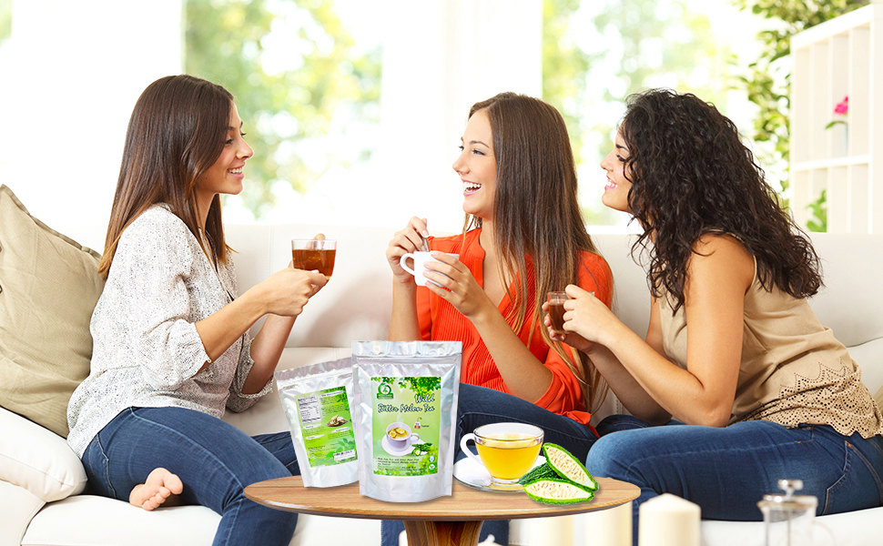 Bitter Melon Tea for Happy Moment