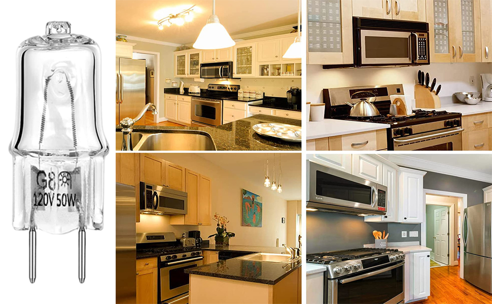 Light Bulb for GE Microwave Oven Halogen Light Bulb Fits