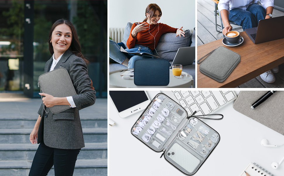 Travel Electronics Organizer