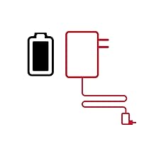 icon image of a battery and an AC power adapter