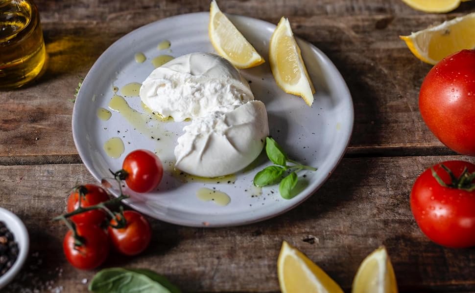 Marziale Burrata aus Apulien, 125g : Amazon.de: Lebensmittel &amp; Getränke