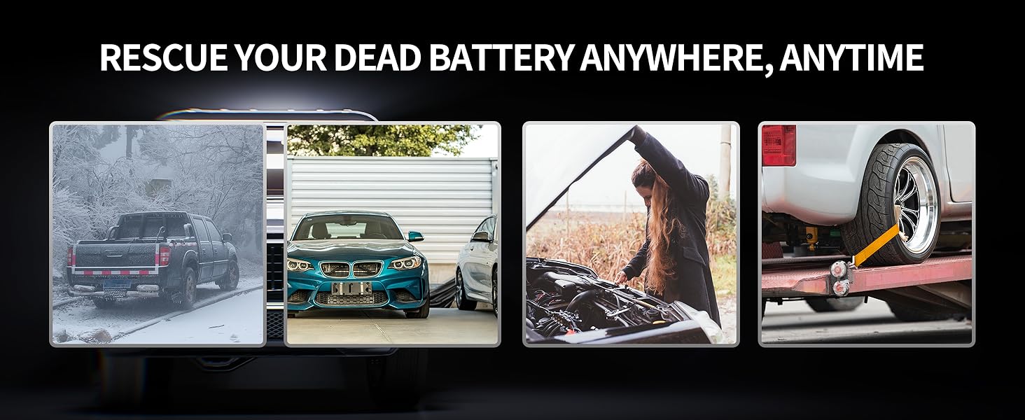 emergency car battery jump starter 