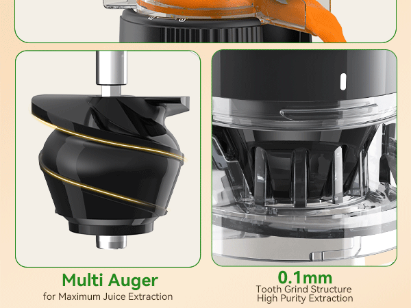【美品】ACOQOOS Juicer Machines ジューサーマシーン ACOQOOS Juicer Machines, Cold Press Juicer Whole Fruit and