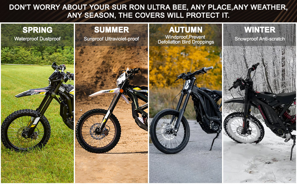 dirt bike motorcycle cover for surron ultra bee