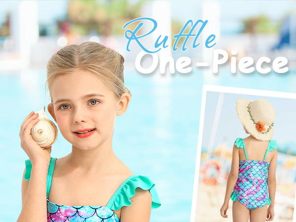 Amazon.com: DAXIANG Girls Kids One Piece Swimwear Summer