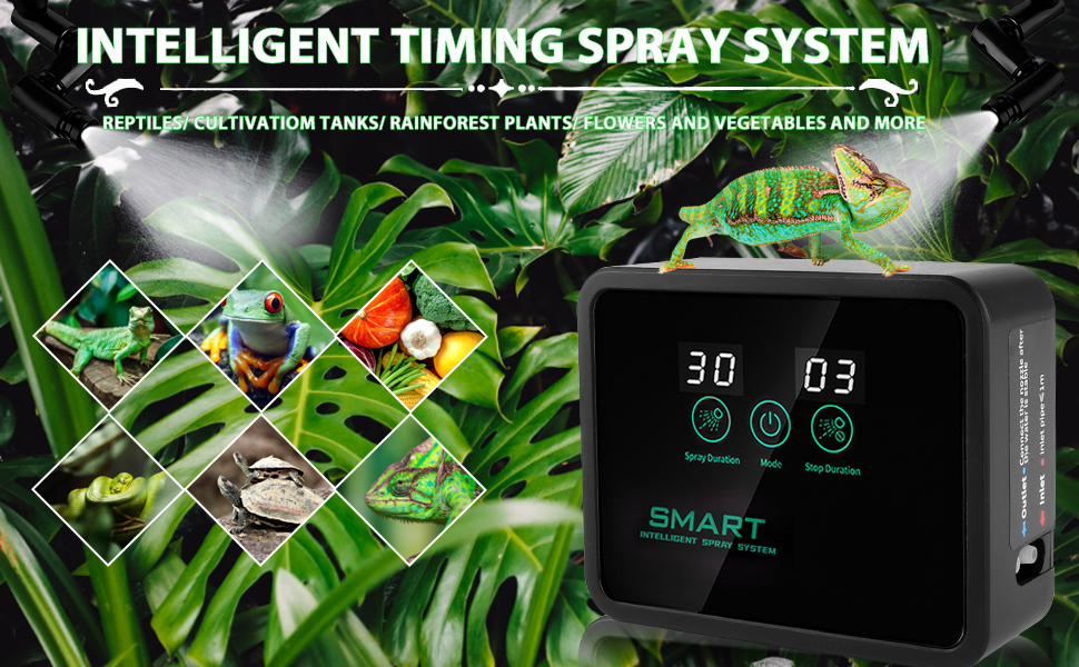 Reptile Fogger Automatic Reptile Mister Fogger for