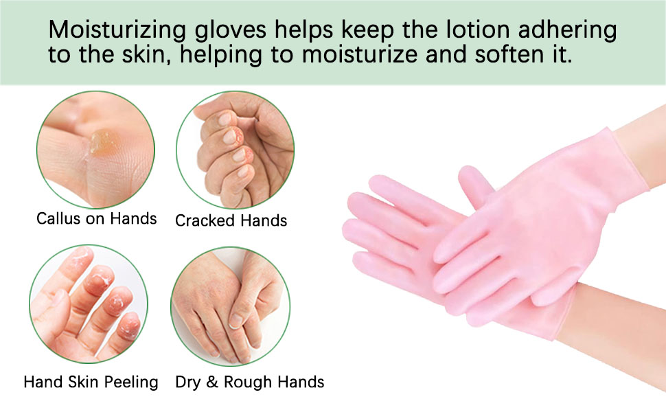 moisturizing gloves silicone socks for dry cracked feet women silicone socks silicone gloves 