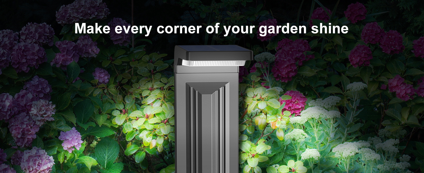 pathway solar lights outdoor waterproof