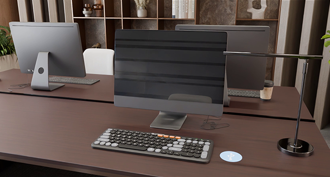 Amkette Optimus XL Multi Device (4in1) Wireless Keyboard