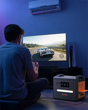 Amazon.co.jp: SolarPlay 2400W リン酸鉄 ポータブル電源 大容量