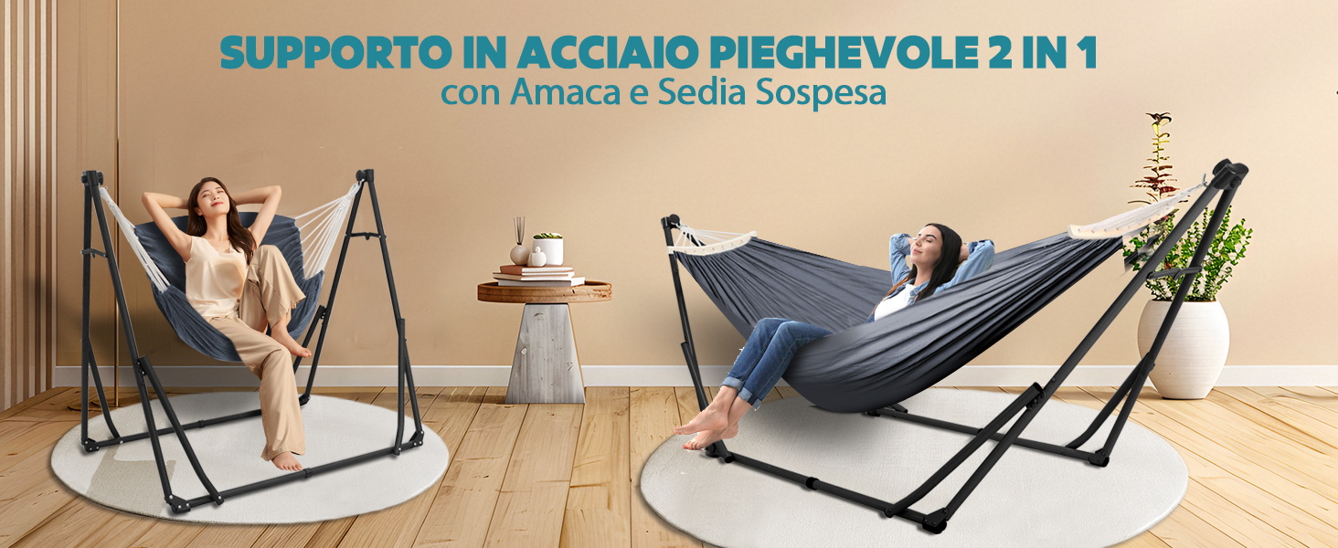 amaca con supporto