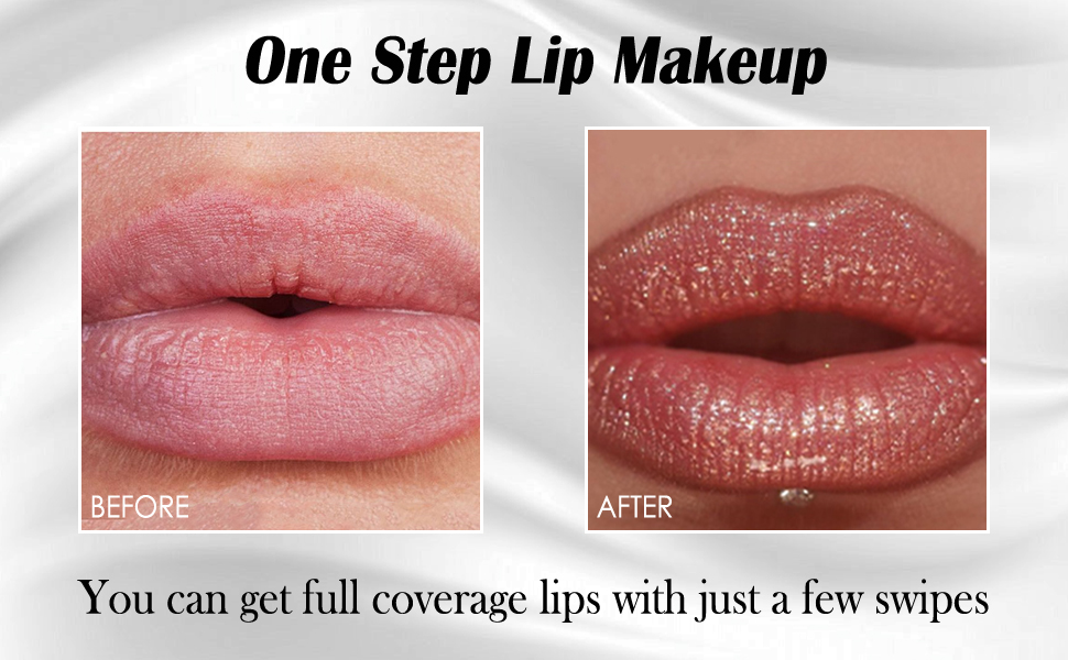 3 Colors Diamond Shimmer Metallic Lipstick Set,
