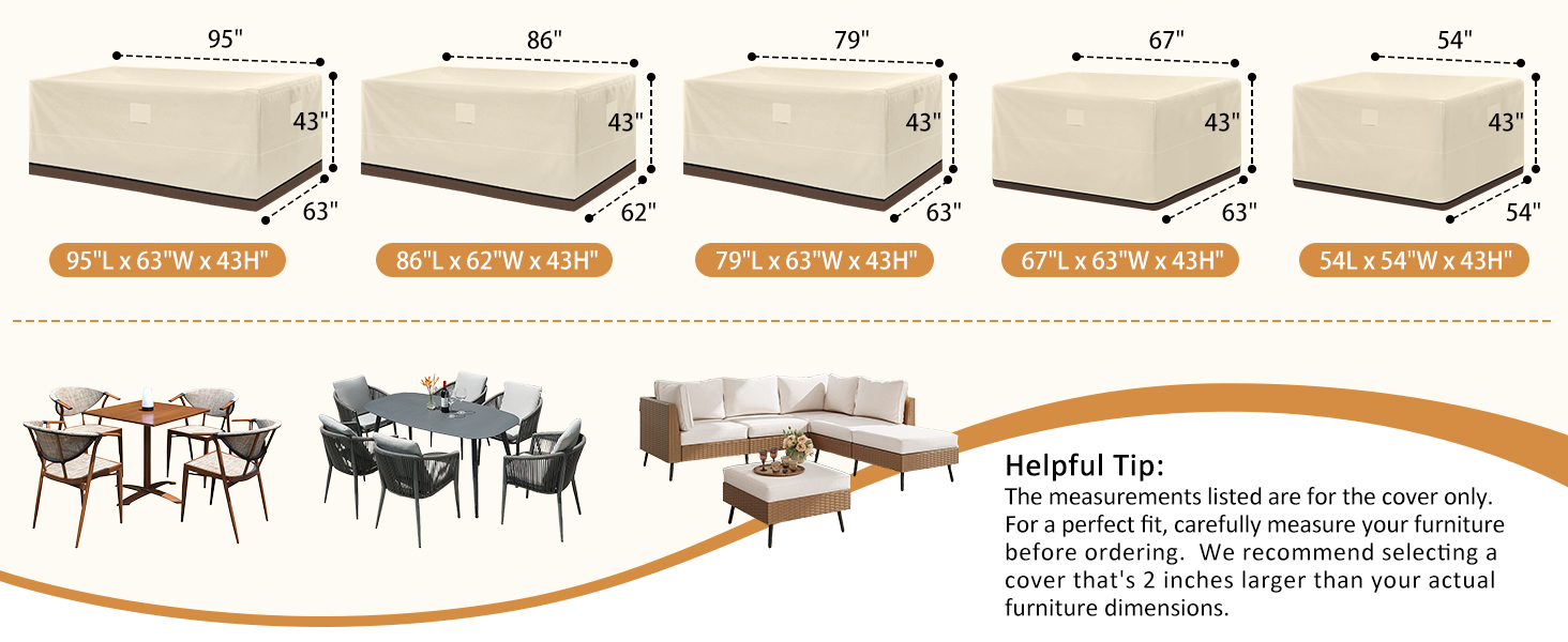 outdoor furniture cover