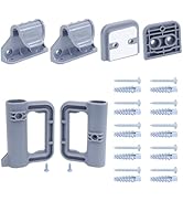Stcockis Baby Gate Replacement Parts for Reinforced Retractable Dog Gate Full Set Wall Mounting K...