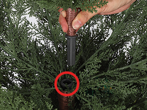 Artificial Topiary Cedar Trees