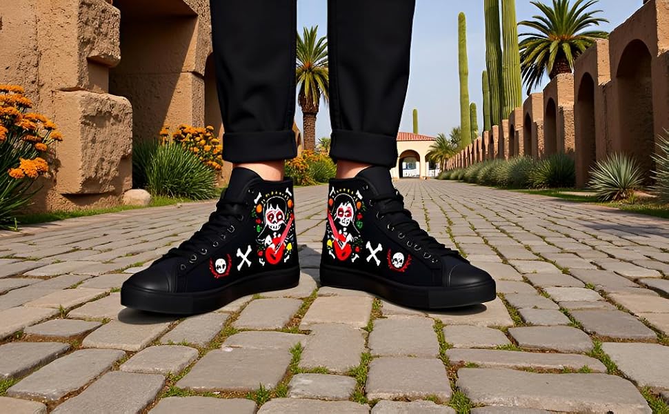 skull sneakers