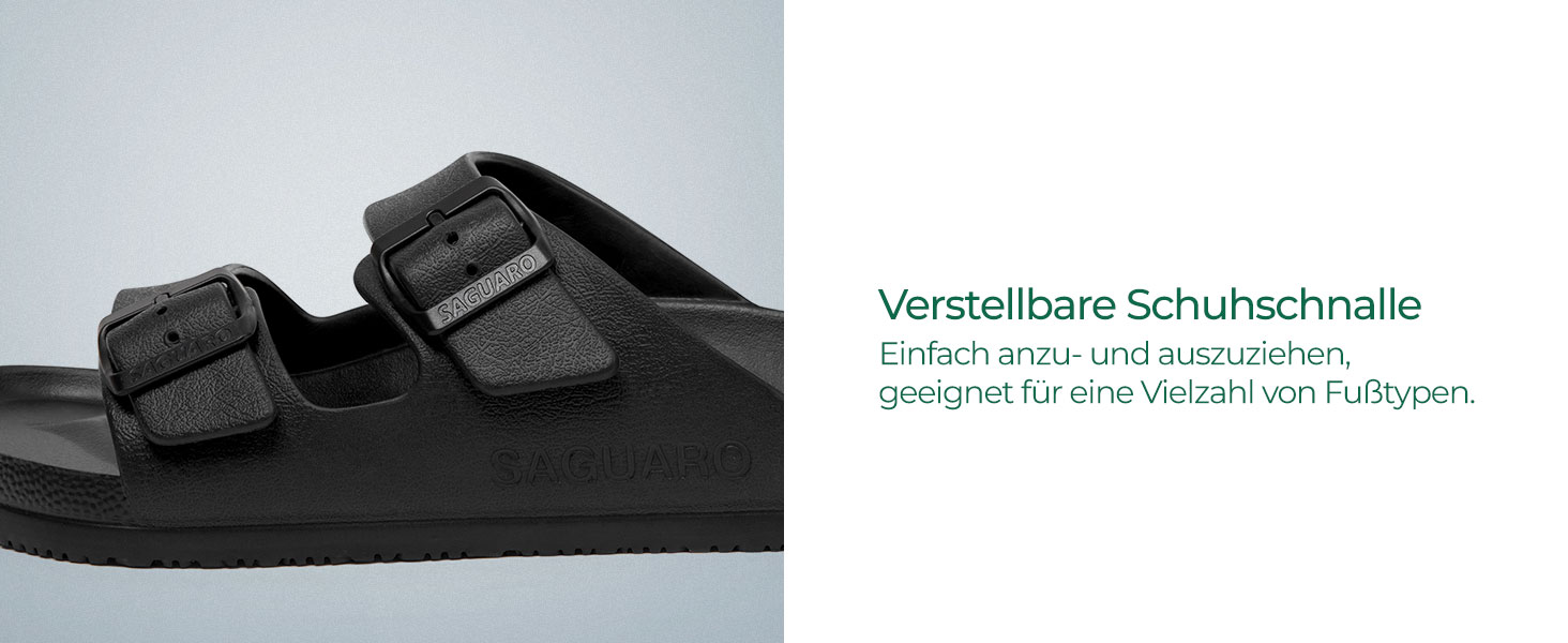 Hausschuhe Herren Damen Leicht Elastisch Pantoletten Badschuhe