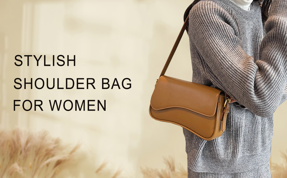 Women leather shoulder bag stylish shoulder bag