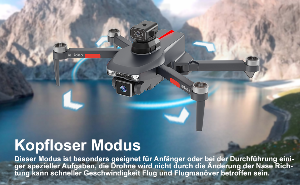 TTROARDS 31P Brushless Motor drohne mit kamera 4k erwachsene 360°Hindernisvermeidungs 5G Wifi