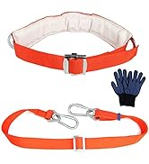TT TRSMIMA Safety Belt with Adjustable Lanyard - tree climbing belt harness - safety lanyard fall...