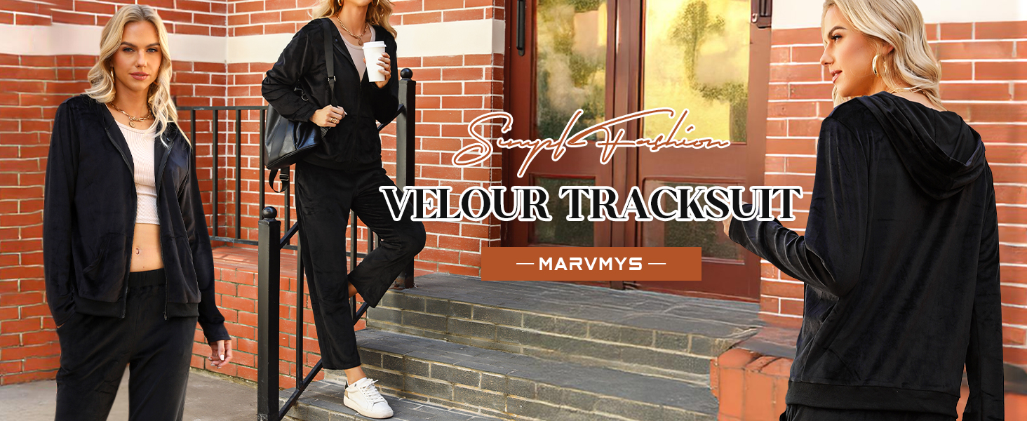 velour tracksuit