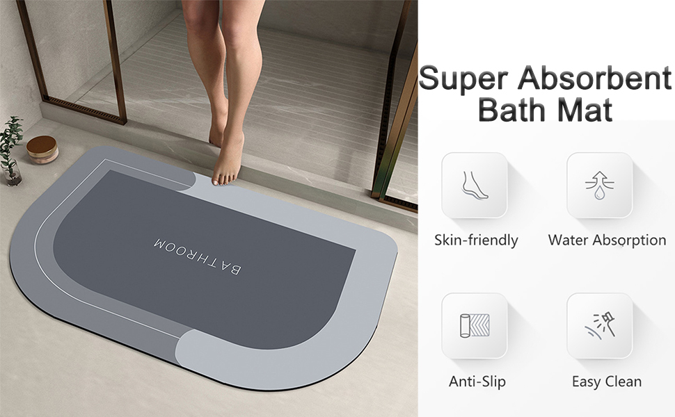 non slip bath mat