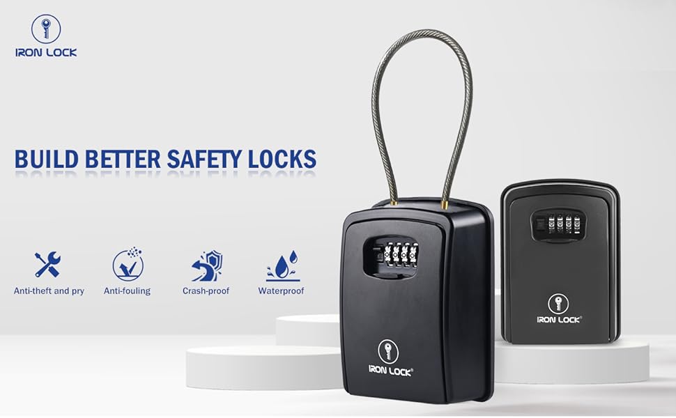 xxl portable black cable shackle