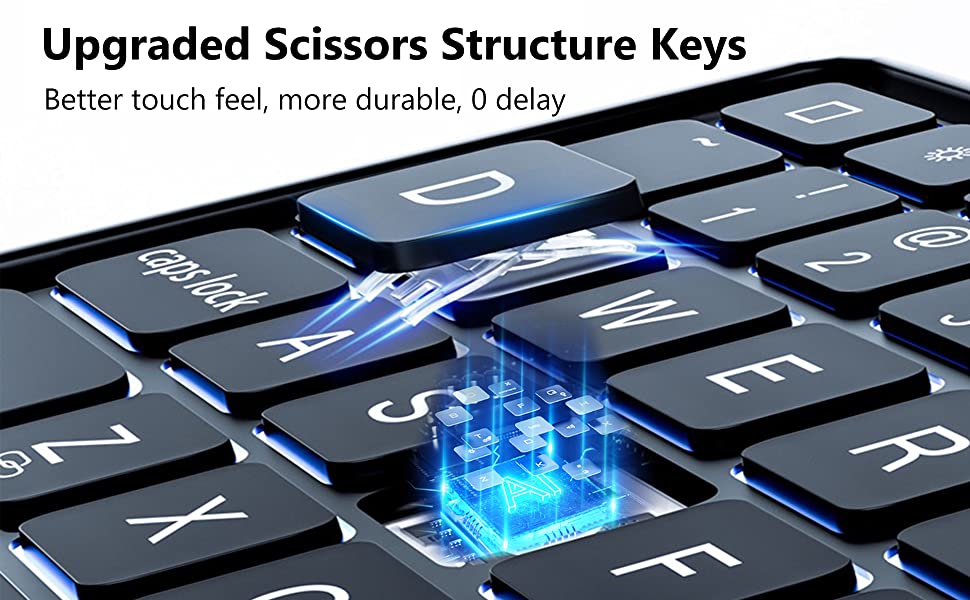 iXTRA iPad Keyboard Case for iPad 10th Generation 10.9 inch