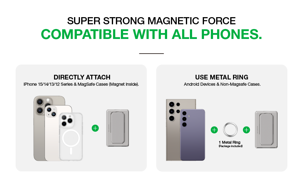 Magsafe phone tripod stand phone grip