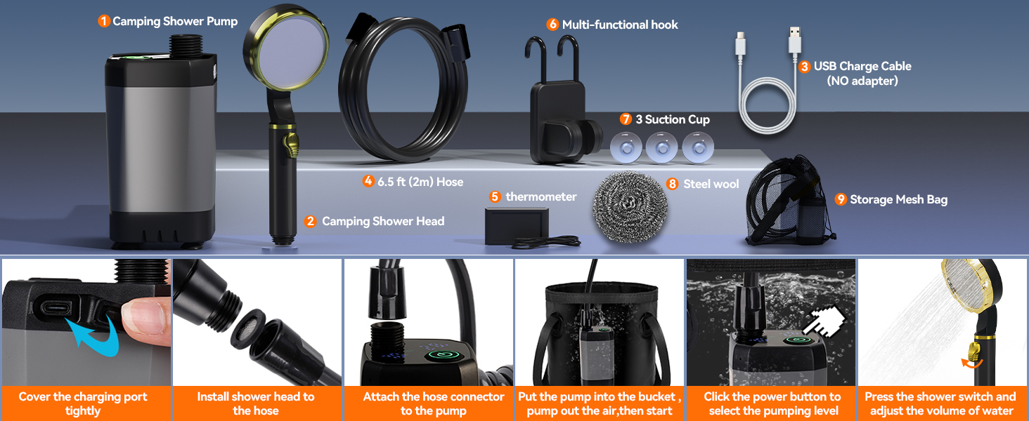 Portable Shower for Camping