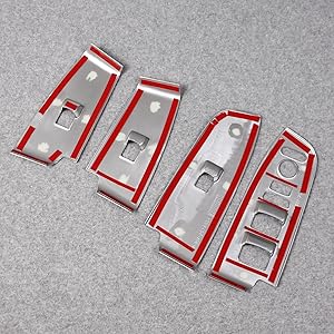 RUIQ ホンダ 新型 ヴェゼル RV系 専用 内装 ドア ウィンドウ ボタン スイッチ パネル カバー ガーニッシュ HONDA VEZEL 専用設計