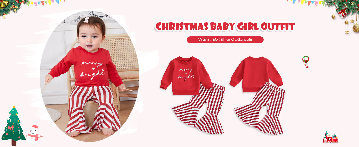 baby girl christmas outfit