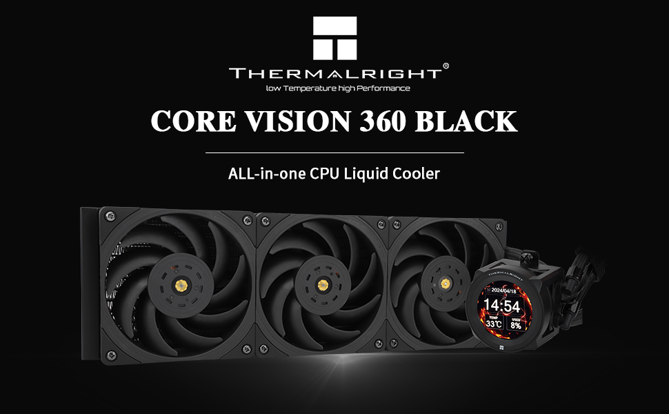 Amazon.com: Thermalright CORE Vision 360 Black CPU Water