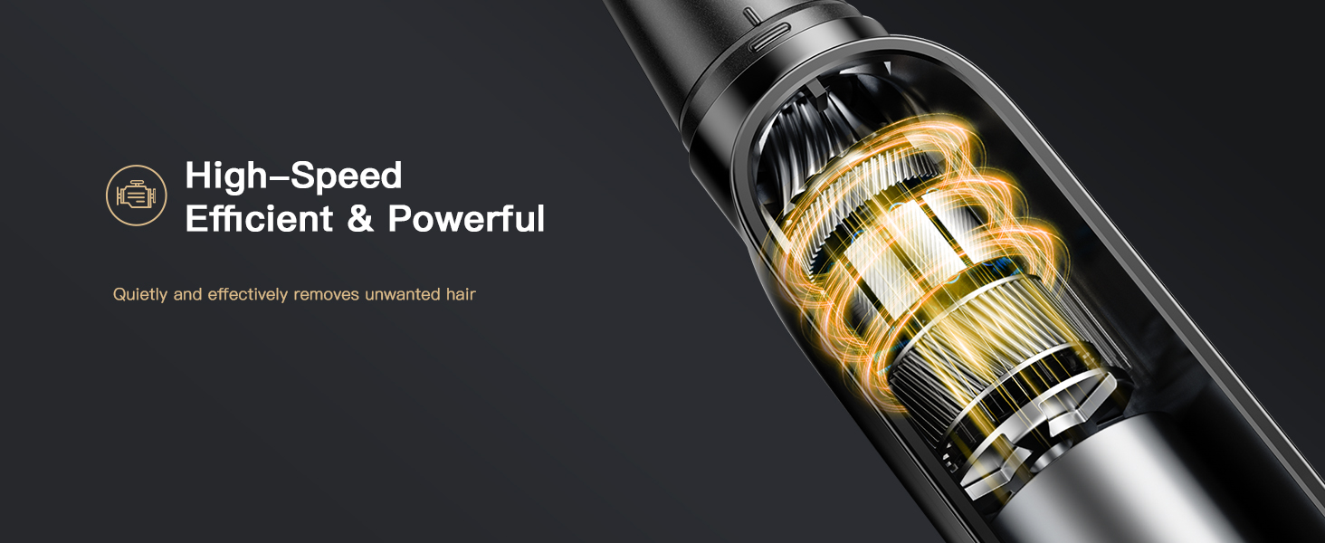 rechargeable nose hair trimmer