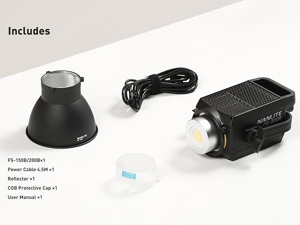 NANLITE LED FS-150B バイカラー スポットライト Amazon.com : Nanlite FS-150B Bi-Color Studio Spotlight