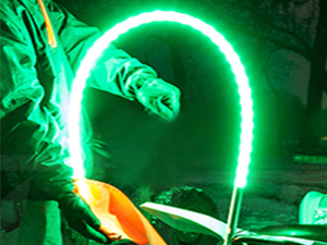 180°Bendable whip light