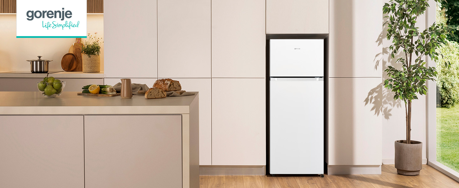 Combina frigorifica Gorenje, 206L, Clasa D, Auto Defrosting, Eco Mode, Crisp Zone, Alb, RF414DPW4 3 RF414EPS4