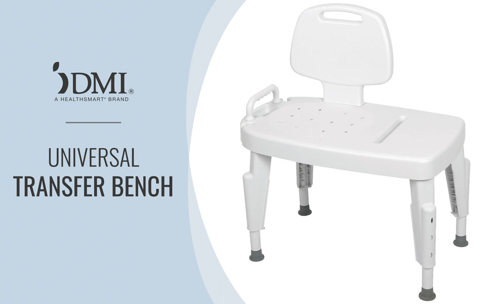DMI ToolFree Universal Transfer Bench for Bathtubs