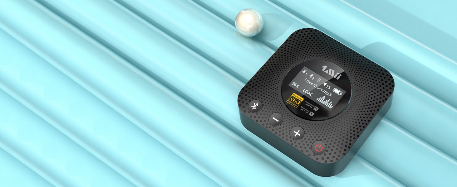 receptor bluetooth con pantalla