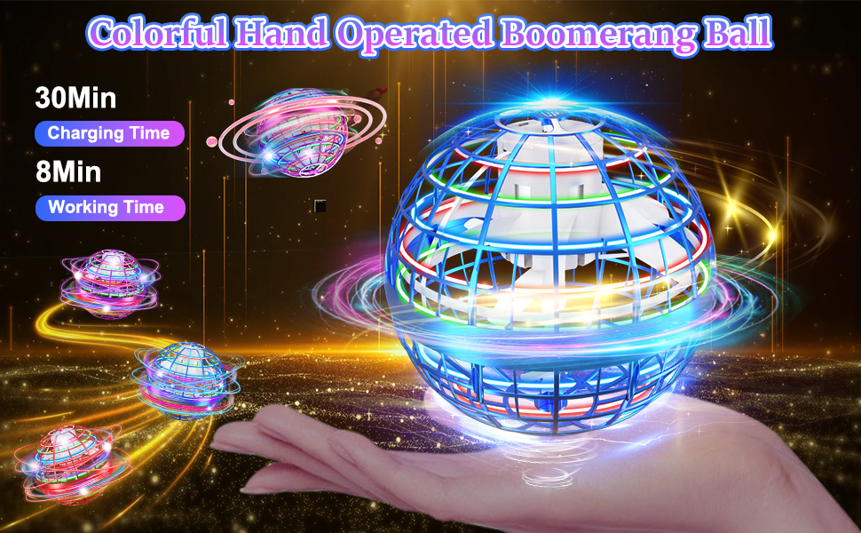 flying orb ball toy magic flying orb toy Create a Unique with Colorful Light