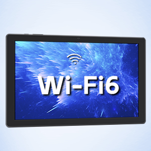Equiped with 4GB RAM 64GB ROM and WiFi6 