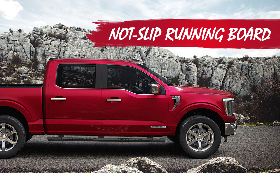 COMNOVA Running Boards Compatible with 20192022 Chevy Silverado/Gmc Sierra 1500 & 20202022