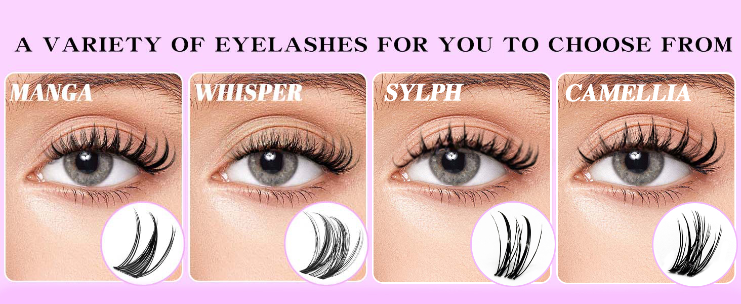 lash clusters