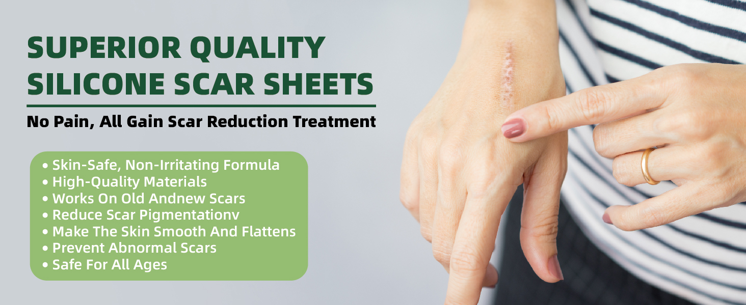 Silicone Scar Sheets