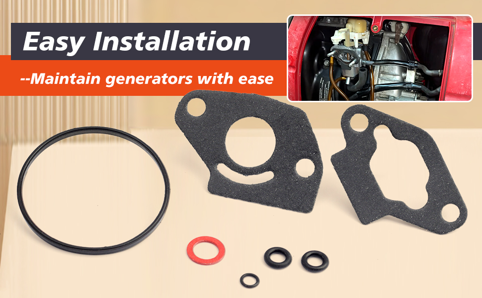 Mhrxusd Carburetor Bowl Gaskets Set Rebuild Kit Compatible