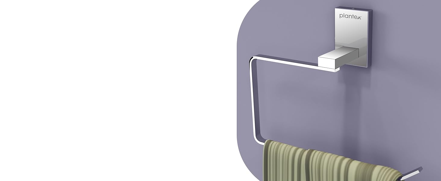 Plantex 304 Grade Stainless Steel Napkin Ring/Towel Ring/Napkin Holder