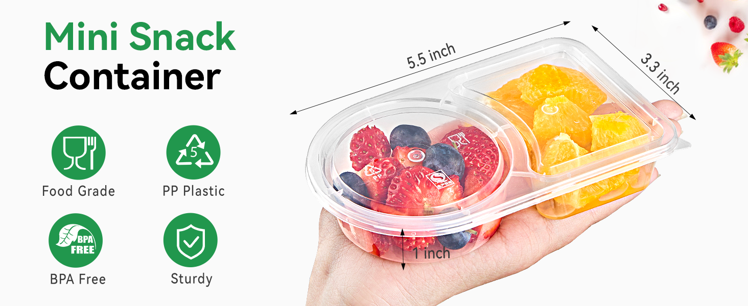 Snack Pack Containers