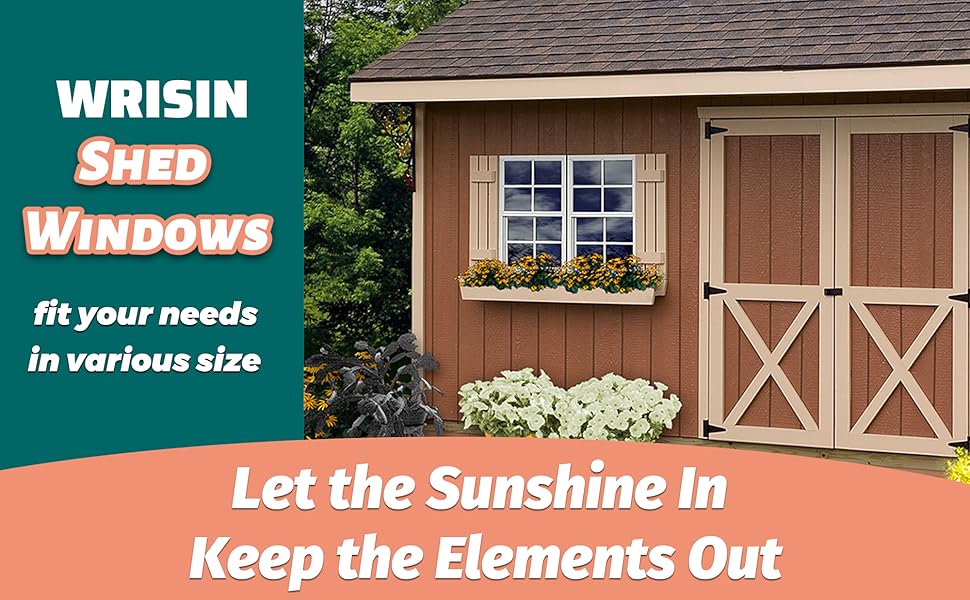 shed windows