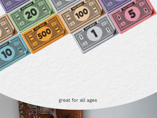 play money monopoly money refill