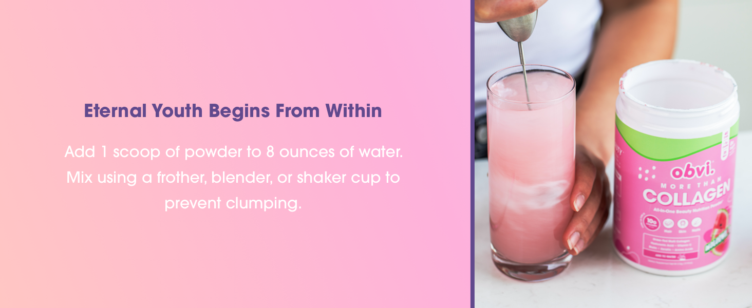 collagen powder hyaluronic acid smooth skin nail hair growth vitamin biotin keratin multivitamin
